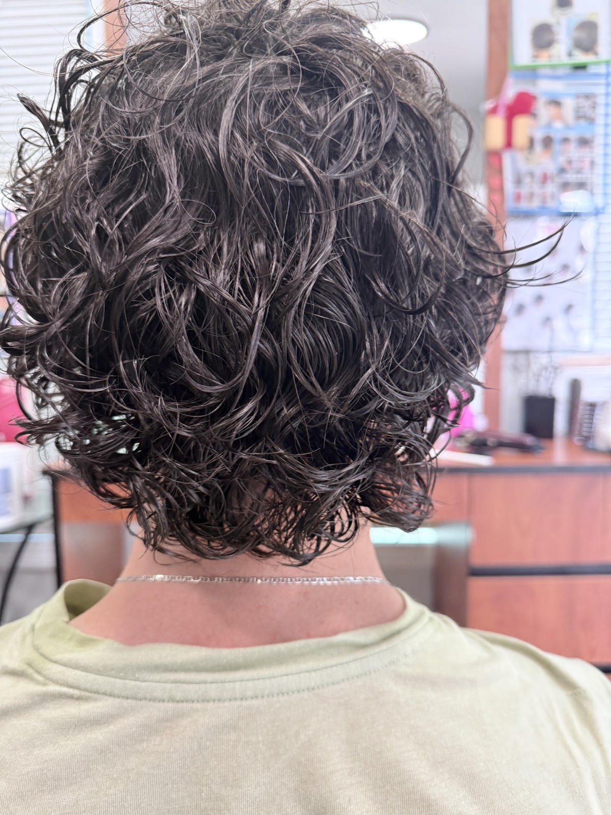 Soft perm with loose curls at Simple Cuts By Hannah in Framingham, MA